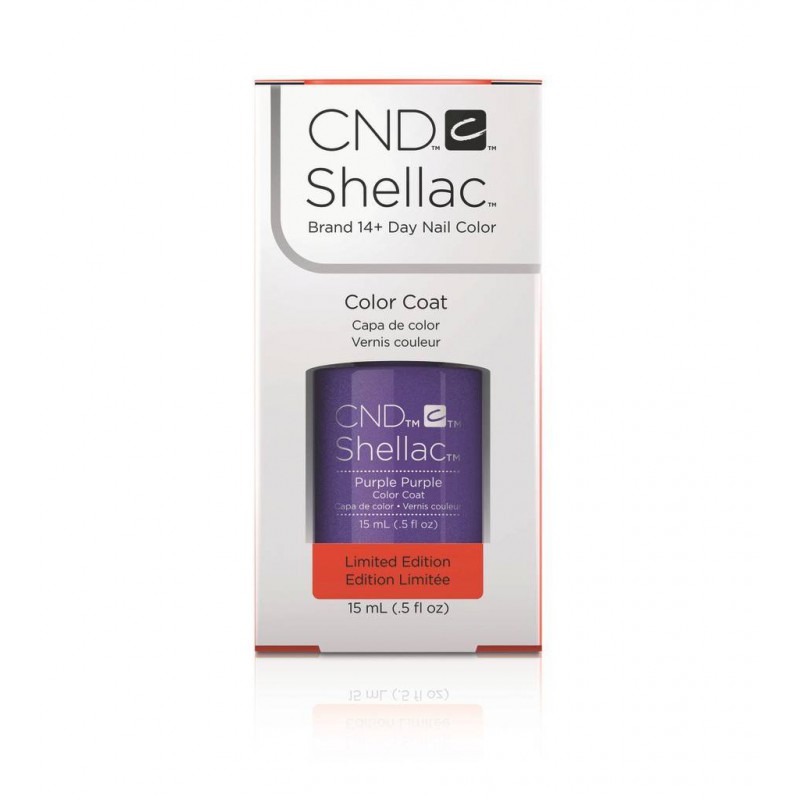 Shellac nail polish - PURPLE PURPLE CND - 1