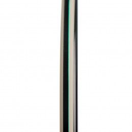 Very large size round shape titanium earrings in Ivory and black, 2 pcs. Kosmart - 2