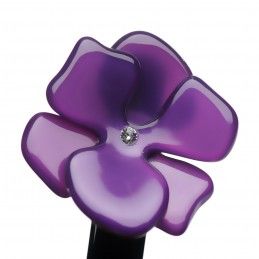 Small size flower shape hair clip in Multicolor Kosmart - 3