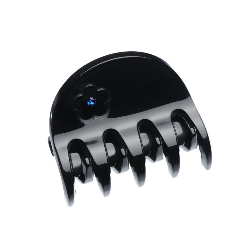 Medium size regular shape Hair jaw clip in Black Kosmart - 1