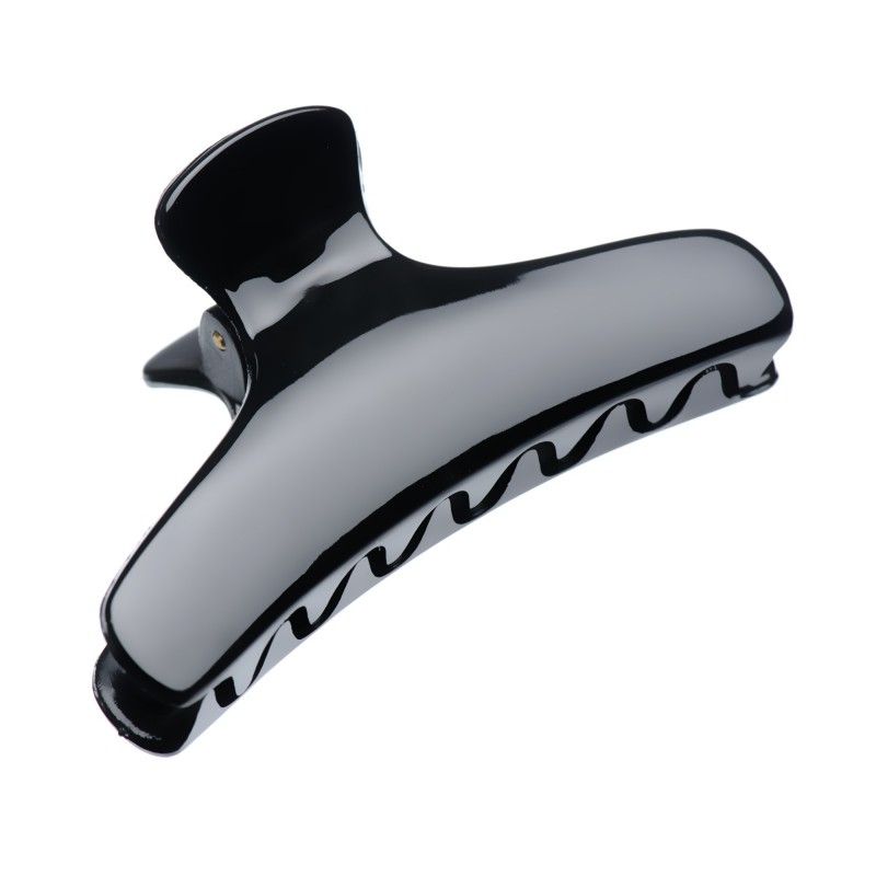 Medium size regular shape hair jaw clip in Black Kosmart - 1