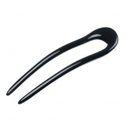 Medium size fork shape hair stick in Black Kosmart - 3