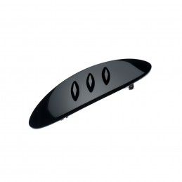 Small size oval shape Hair clip in Black Kosmart - 1