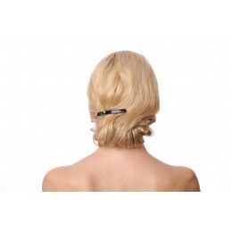 Small size rectangular shape Hair clip in Black Kosmart - 6