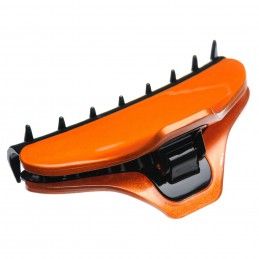 Medium size regular shape Hair claw clip in Orange Kosmart - 2