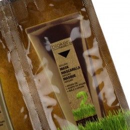 Biokera natura argan shampoo 10ml + mask 10ml Salerm - 2