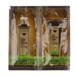 Biokera natura argan shampoo 10ml + mask 10ml Salerm - 3