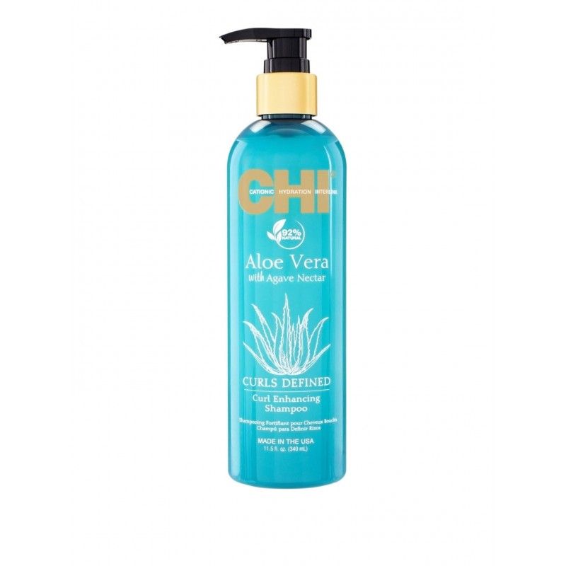 Shampoo with aloe and agave juice for curly hair, 340 ml CHI Professional - 1