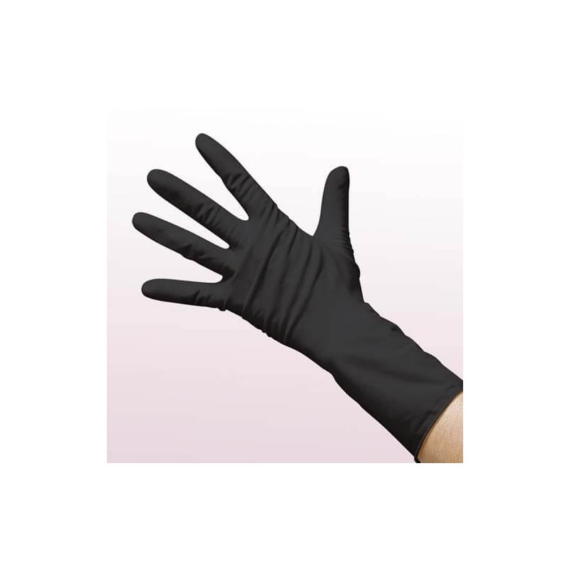 Vinyl gloves, black Comair - 1