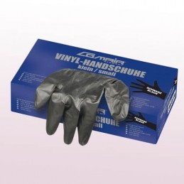 Vinyl gloves, black Comair - 2